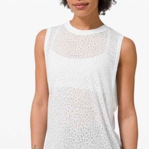 Lululemon All Yours Boyfriend Tank *veil* BNWT, size 12